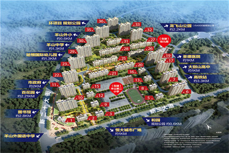 龙都龙都新苑新Ⅱ期3室1厅1卫96m2精装修